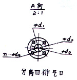 2SK-6P1、2SK-12P1、2SK-20P1、2SK-30P1配氣水分離器外形及安裝尺寸 